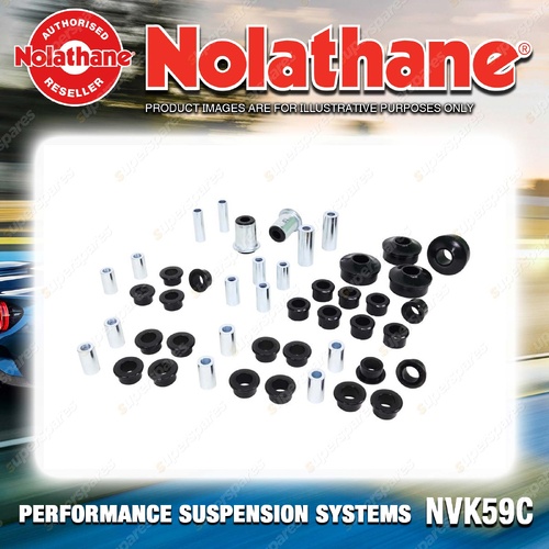 Nolathane Front and Rear Essential Vehicle Kit for Nissan 180SX Silvia S13 88-96