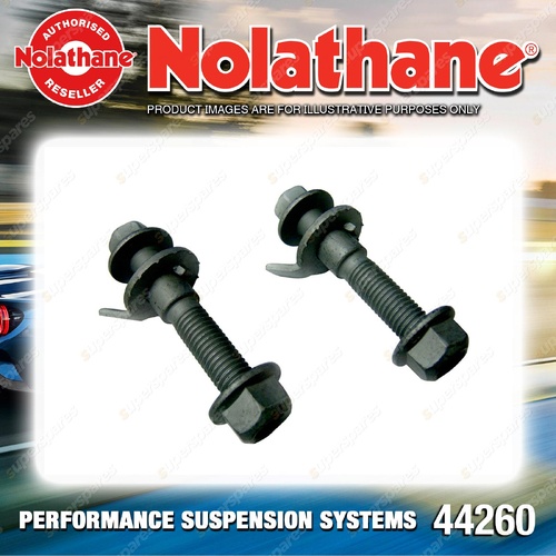 Nolathane Front Camber Adjusting Bolt - Kit 14mm for Suzuki Grand Vitara JB JT