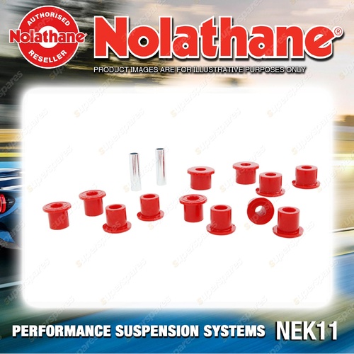 Nolathane Rear Leaf Spring - Bushing Kit for Chevrolet Colorado RC 2WD 2003-2012