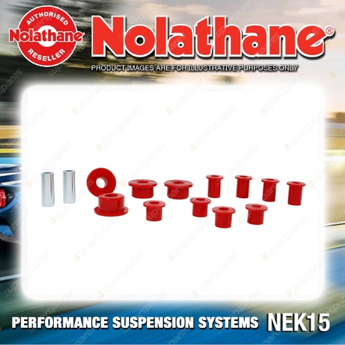 Nolathane Rear Leaf Spring - Bushing Kit for Volkswagen Amarok T1A T1B 2022-On
