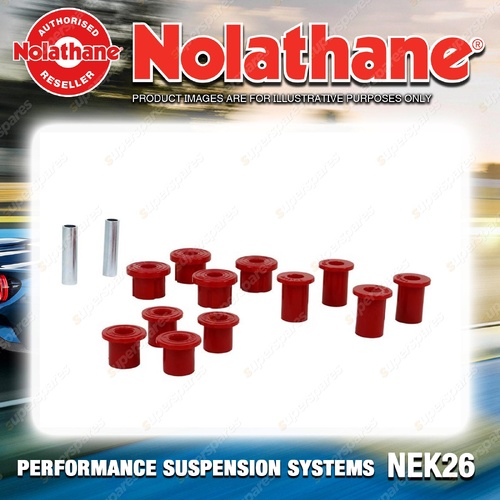 Nolathane Rear Leaf Spring - Bushing Kit for HSV Sportscat RG 2018-2020