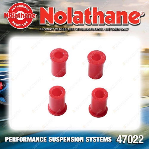 Nolathane Front Leaf Spring - Shackle Bushing Kit for HSV Sportscat RG 2018-2020