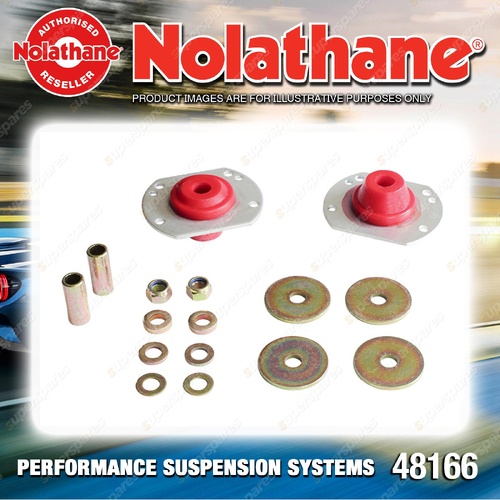 Nolathane Front Strut Rod To Chassis Bushing Kit Offset for HDT Commodore VT VX