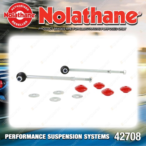Nolathane Front Sway Bar Link for HDT Commodore VX Areo Signature 2000-2002