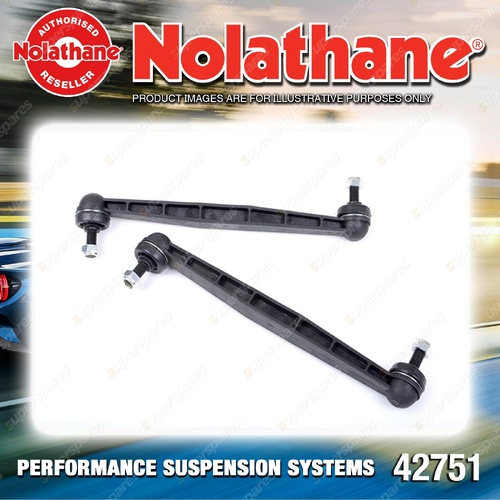 Nolathane Front Sway Bar Link for Chevrolet Zafira A B 2001 - 2005