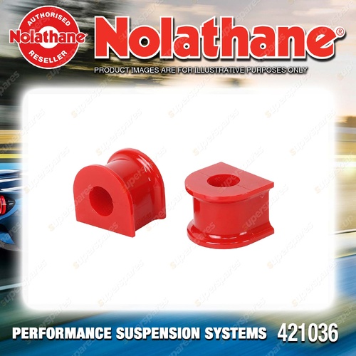 Nolathane Front Sway Bar Mount - Bushing Kit 23mm for HDT Commodore VC VH VK VL