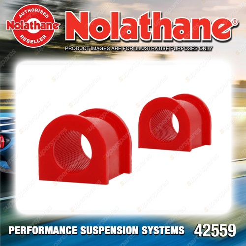 Nolathane Front Sway Bar Mount-Bushing Kit 26mm for Chevrolet Colorado RC 03-12