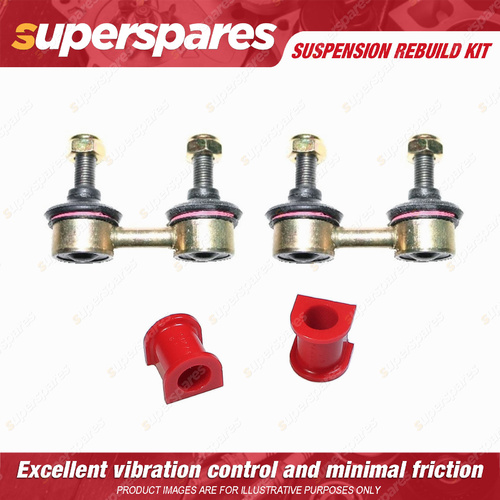 Front Sway Bar Link + 23mm Sway Mount Bushes kit for TOYOTA RAV 4 SXA10 11 16