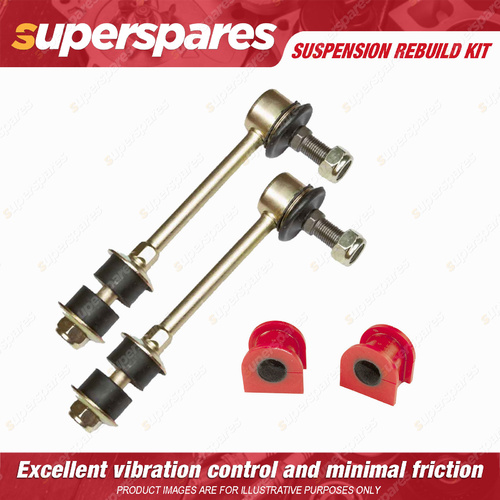 Front Sway Bar Link + Sway Mount Bushes kit for TOYOTA TARAGO TCR10 11 20 21