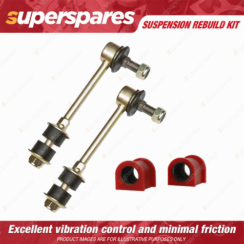 Front Sway Bar Link + 25mm Sway Mount Bushes Rebuild kit for GREAT WALL SA220 CC