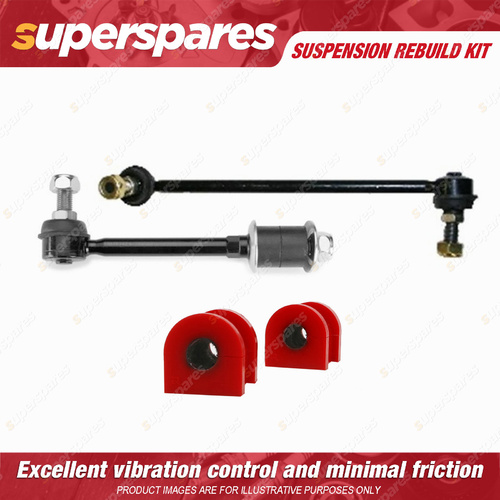 Rear Sway Bar link + 16mm Sway Mount Bushes Rebuild kit for NISSAN PATROL GU Y61