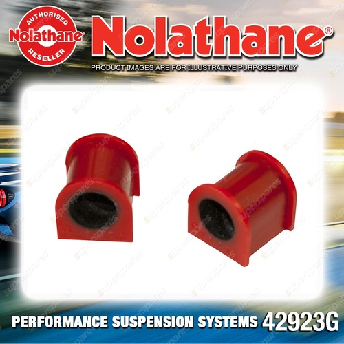 Nolathane Sway bar mount bushing 42923G for Universal Products Premium Quality
