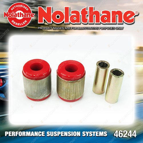 Nolathane Rear Control arm lower inner outer bush for Mitsubishi Lancer CG CH CS