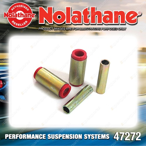 Nolathane Rear Spring eye front/rear and shackle bushing 47272 for Ford F100