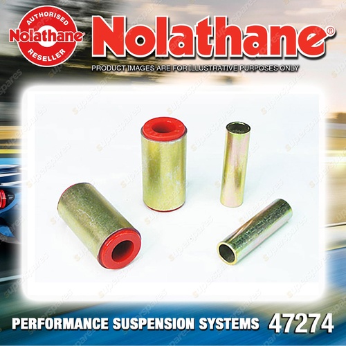 Nolathane Rear Spring eye front/rear and shackle bushing 47274 for Ford F100