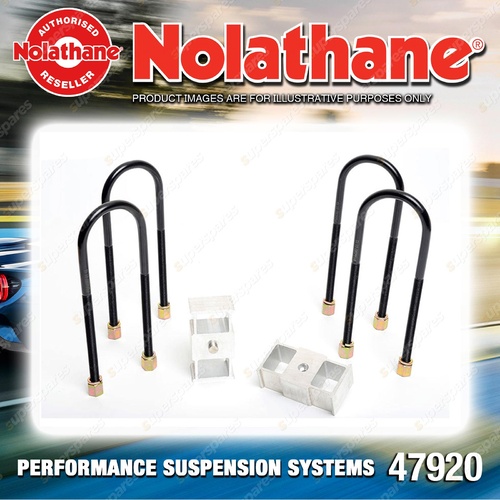 Nolathane Rear Lowering block kit 1.5" for Ford Courier PE PF PG PH PA PC PD