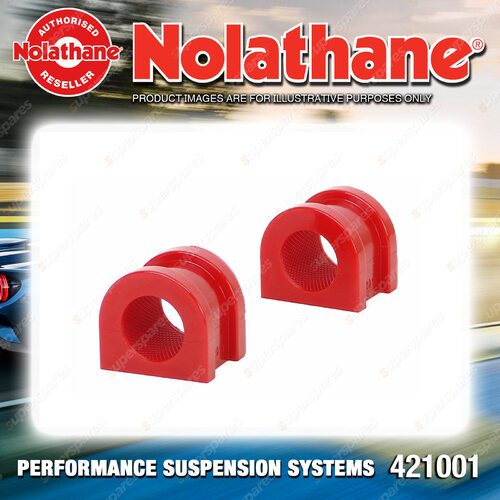 Nolathane Front Sway Bar Mount Bushing Kit 27mm for FPV F6X SY 4.0L 2008-2009