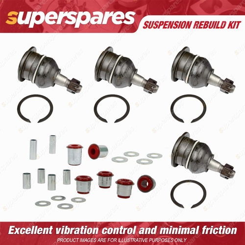 Lower Upper Control Arm Bush Ball Joint kit for FORD FAIRLANE ZK ZL FALCON XE XF