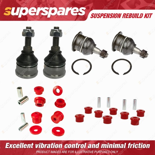 Lower & Upper Control Arm Bush + Ball Joint kit for FALCON BA BF AU FAIRLANE AU