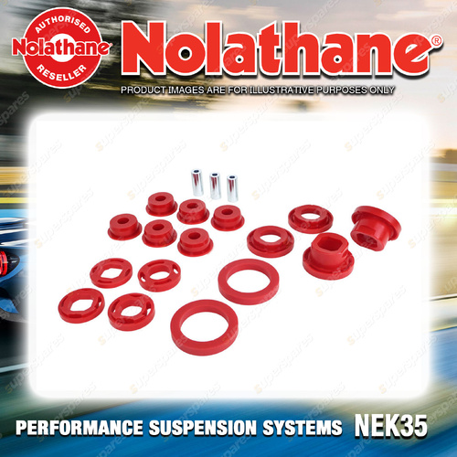 Nolathane Rear Subframe Traction Control Bush Kit for Holden Commodore VE VF WM