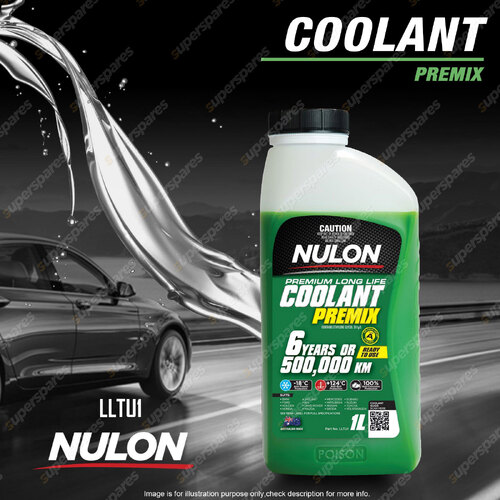 Nulon Long Life Top-Up Coolant 1L LLTU1 1 Litre Quality Guarantee