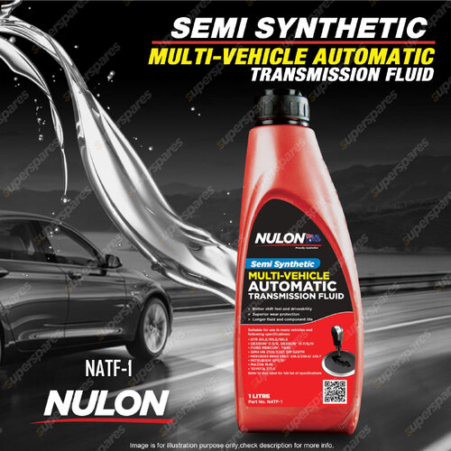 Nulon Multi Vehicle Automatic Transmission Fluid 1L NATF-1 1 Litre