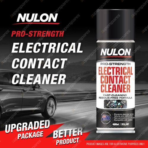 Nulon Pro-Strength Electrical Contact Cleaner Fast-acting Residue Free
