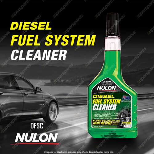 Nulon Diesel Fuel System Cleaner 500ML DFSC Contains Liguid Hydrocarbons 850ml/L