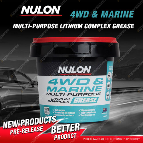 Nulon 4WD and Marine Multi-Purpose Lithium Complex Water Resistant Grease 500g