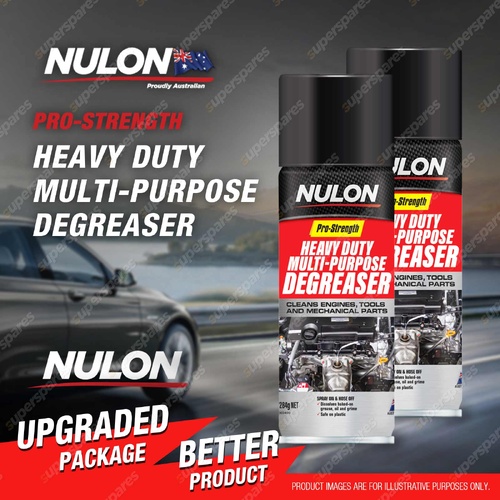 2 x Nulon Pro-Strength Heavy Duty Multi-Purpose Degreaser Concentrated - HDED400