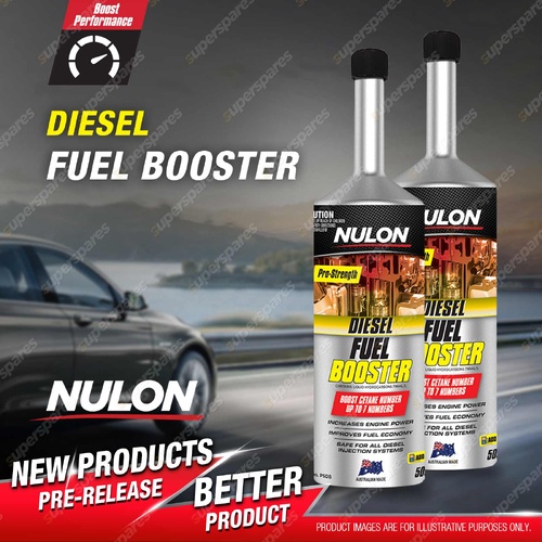 2 x Nulon Pro-Strength Diesel Fuel Booster 500ml PSDB - Improves Fuel Ccondmy