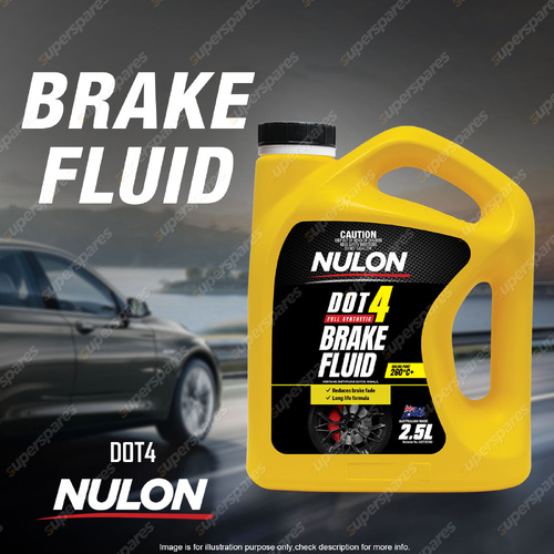 Nulon Full Synthetic DOT 4 Brake Fluid 2.5L 602728760 Replaces XBF