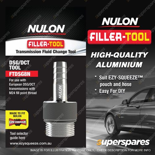 1Pc Nulon High Quality Aluminium Filler-Tool FTDSG8N for Euro DSG M24 WET