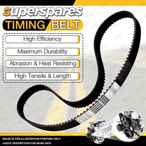 Superspares Camshaft Timing Belt for Seat 1.6L 4cyl SOHC AFT 9/1998 - 10/1999