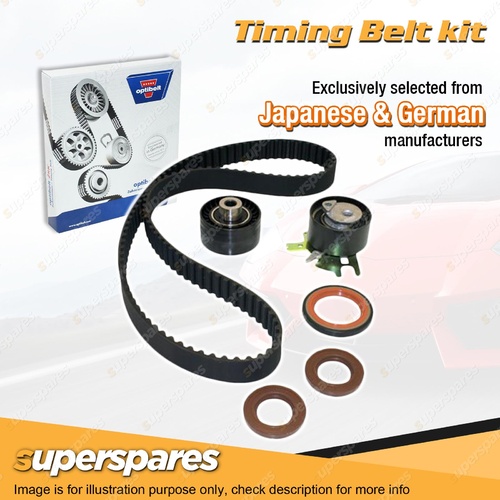 Superspares Timing Belt Kit for Volvo C30 S40 V50 2.0L 4cyl D4204T Ref KTB455E