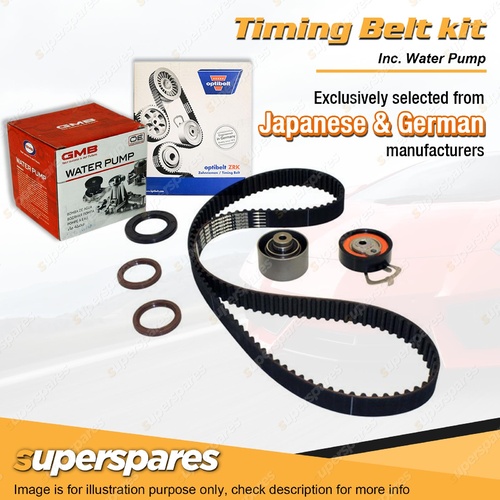 Timing belt kit & Water Pump for Peugeot 206 307 16V NFU TU5JP4 1.6L 2001-2009