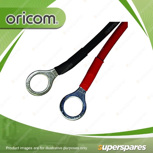 Oricom Battery Eyelet Cables - Suit BC090 Battery Charger and Maintaner 2M0014