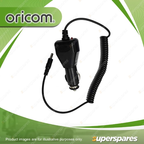 Oricom 12V Car Charger - Suits Handheld Ultra High Frequency CB Radios 2U0156