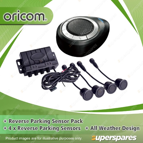 Oricom Reverse Parking Sensor Pack - 4 Reverse Parking Sensors WPS01