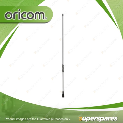 Oricom Fibreglass Whip - for 6.5dBi UHF CB Antenna with Barrel Spring ANT220FGBK