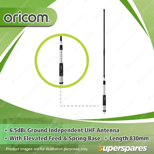 Oricom 6.5dBi Ground Independent UHF Antenna - with Elevated Feed ANU206