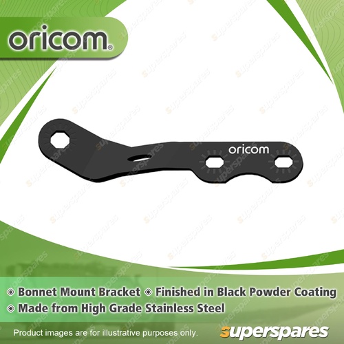 Oricom Bonnet Mount Bracket 6mm Stainless Steel for Toyota Landcruiser 2021-On