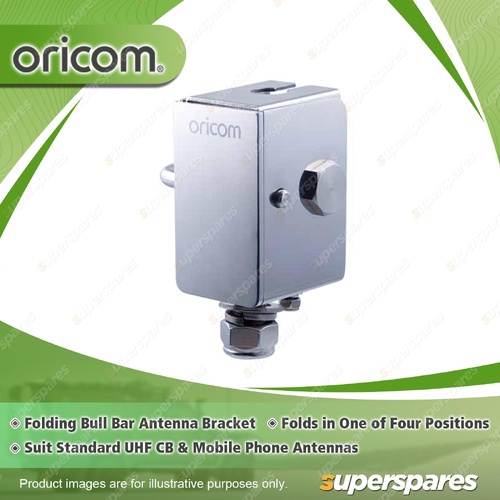 Oricom Folding Bull Bar Antenna Mounting Bracket - Suit STD UHF CB Antenna BR600