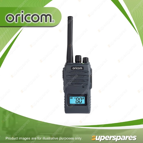 Oricom 5 Watt Handheld UHF CB Radio - Backlit LCD Display 80 Channels UHF5400