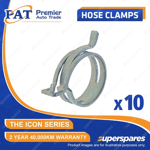 PAT ICON Series Hose Clamps - Constant Tension Spring Clamp 36mm Pack of 10