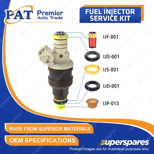 1 x PAT Fuel Injector Service Kit - Manufacturer Part Number IJK-004