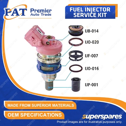 1 Pc PAT Fuel Injector Service Kit for Nissan 300ZX Fairlady Z32 Maxima J30 3.0L