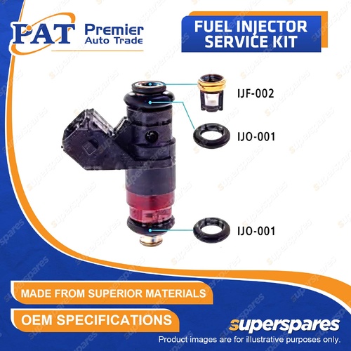1 Pc PAT Fuel Injector Service Kit for Ford Falcon XR6 FG X 4.0L BARRA 325T 270T