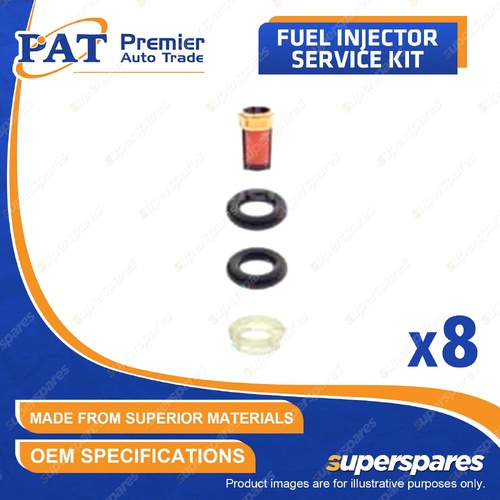 8x Fuel Injector Service Kit for Holden Statesman Monaro Adventra Calais Caprice