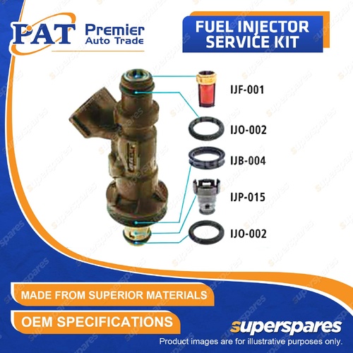 Fuel Injector Service Kit for Toyota Hilux VZN167 VZN172 VZN210 VZN215 Granvia